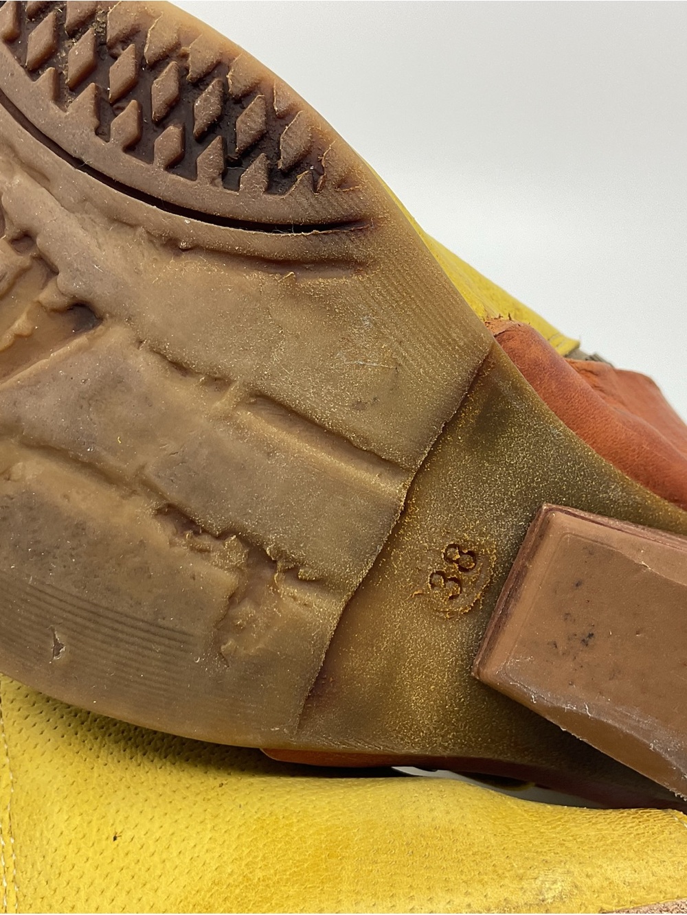 A.S.98 Olive Green Open-Toe Lace-Up Wedge Sandals - Picture 12 of 12